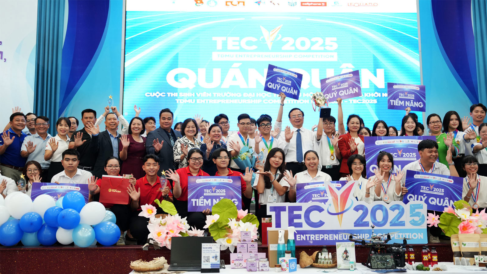 TEC2025 chính thức xướng danh Quán quân: “AIDrone – Drone AI tự hành cho An ninh & Cứu hộ”