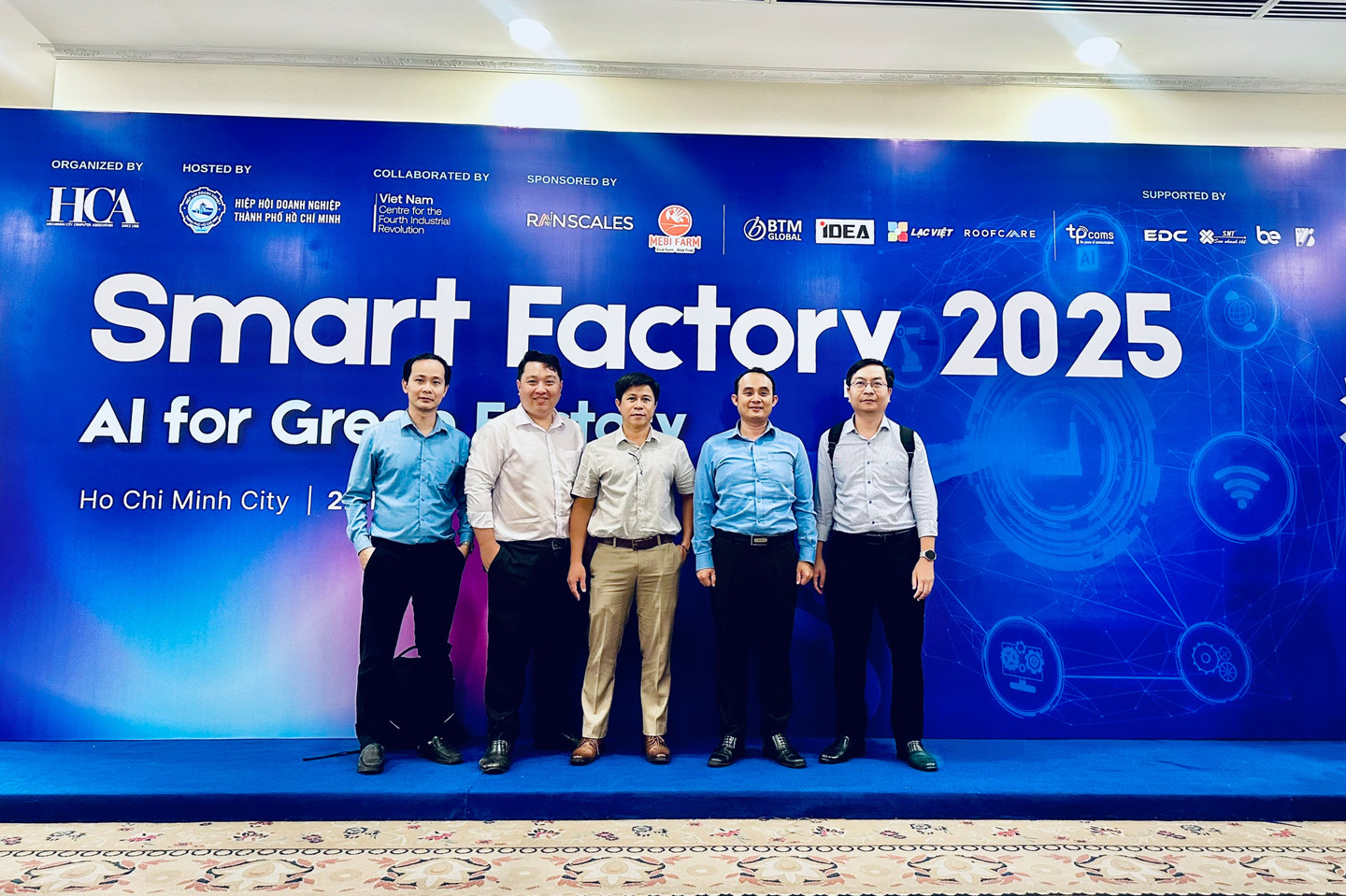 Trường Đại học Thủ Dầu Một tham dự Hội thảo “Smart Factory 2025 – AI for Green Factory” nhằm thúc đẩy hợp tác và đổi mới trong kỷ nguyên công nghiệp 4.0