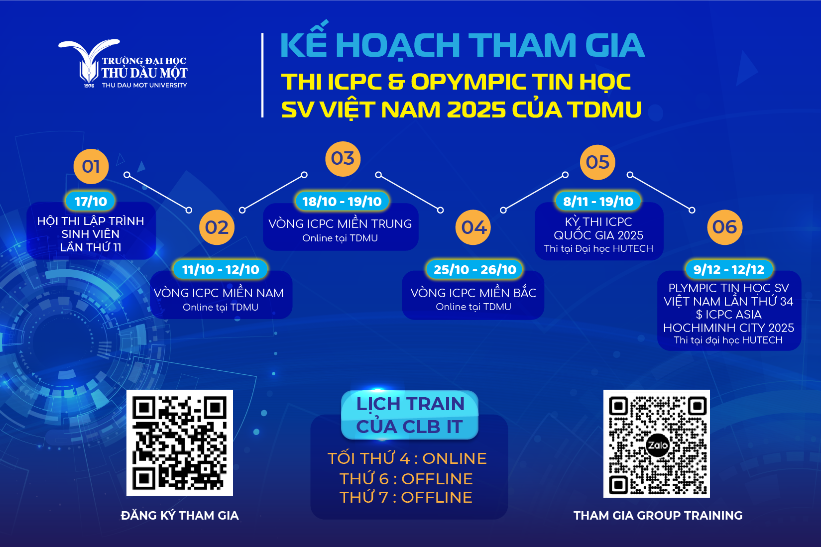 🌟 HỘI THI LẬP TRÌNH SINH VIÊN LẦN THỨ 11 – NĂM 2025 🌟
