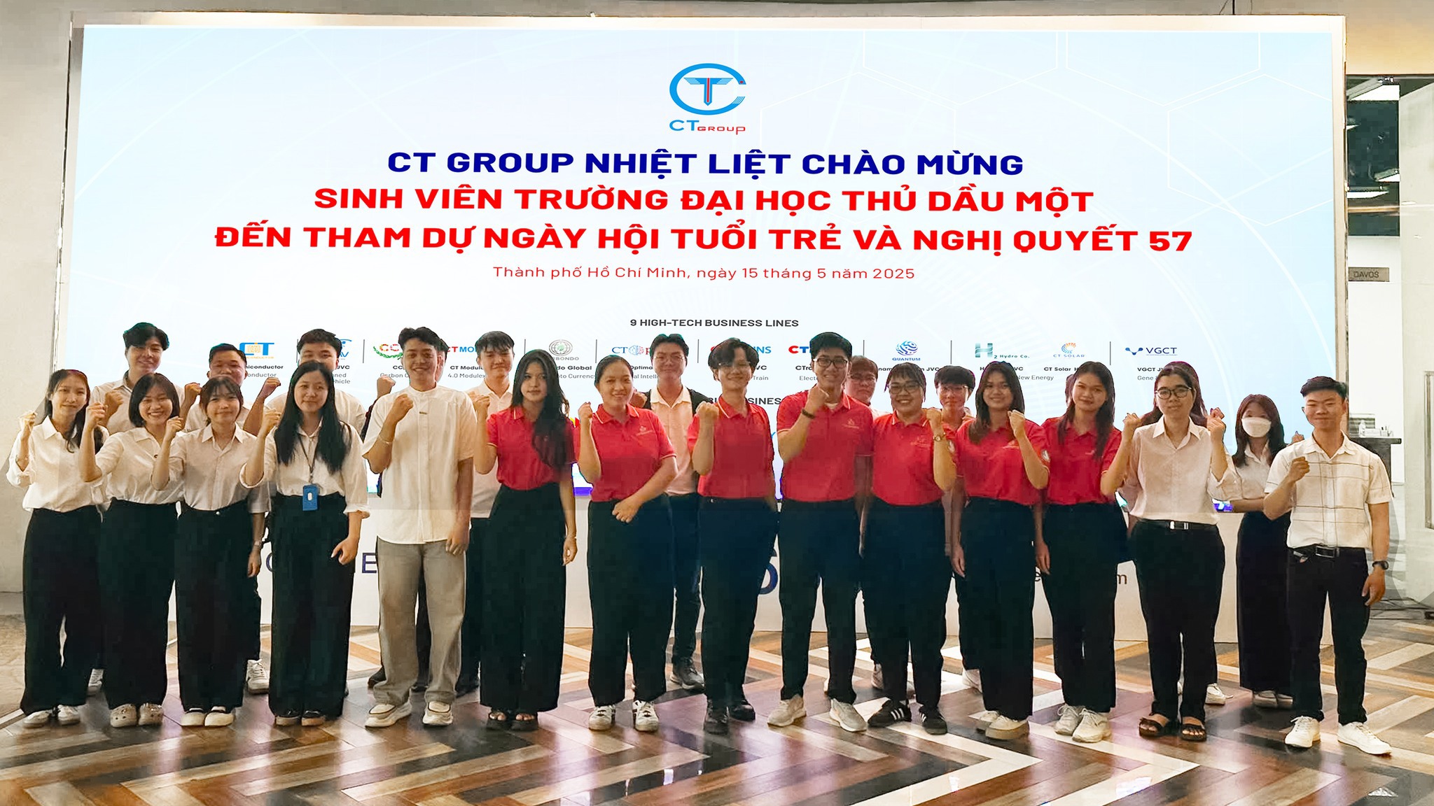 Sinh viên Viện Đào tạo Công nghệ Thông tin, chuyển đổi số được nhận thực tập tại CT Group với mức lương ấn tượng lên đến 20 triệu đồng/tháng